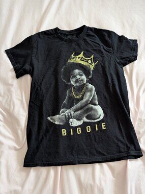 The Notorious B.I.G. Black Graphic T-Shirt S/P